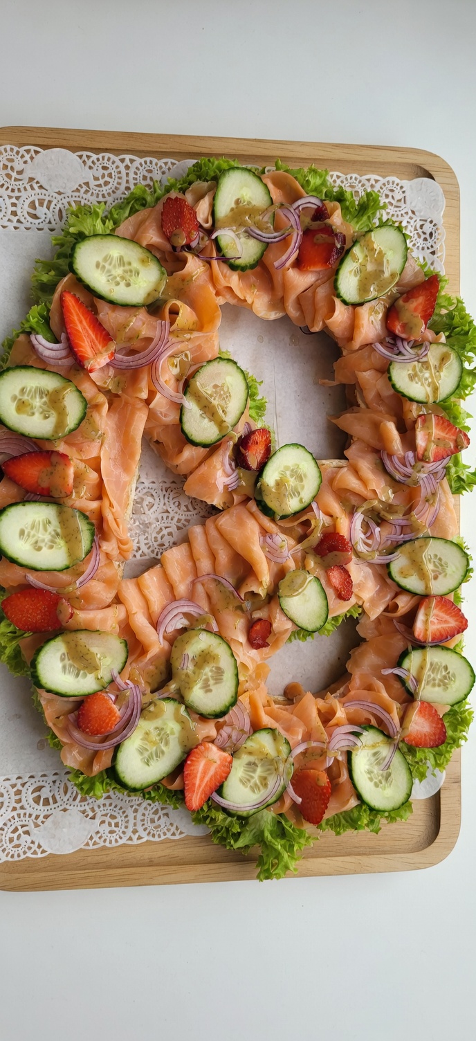 Lachs Brezn