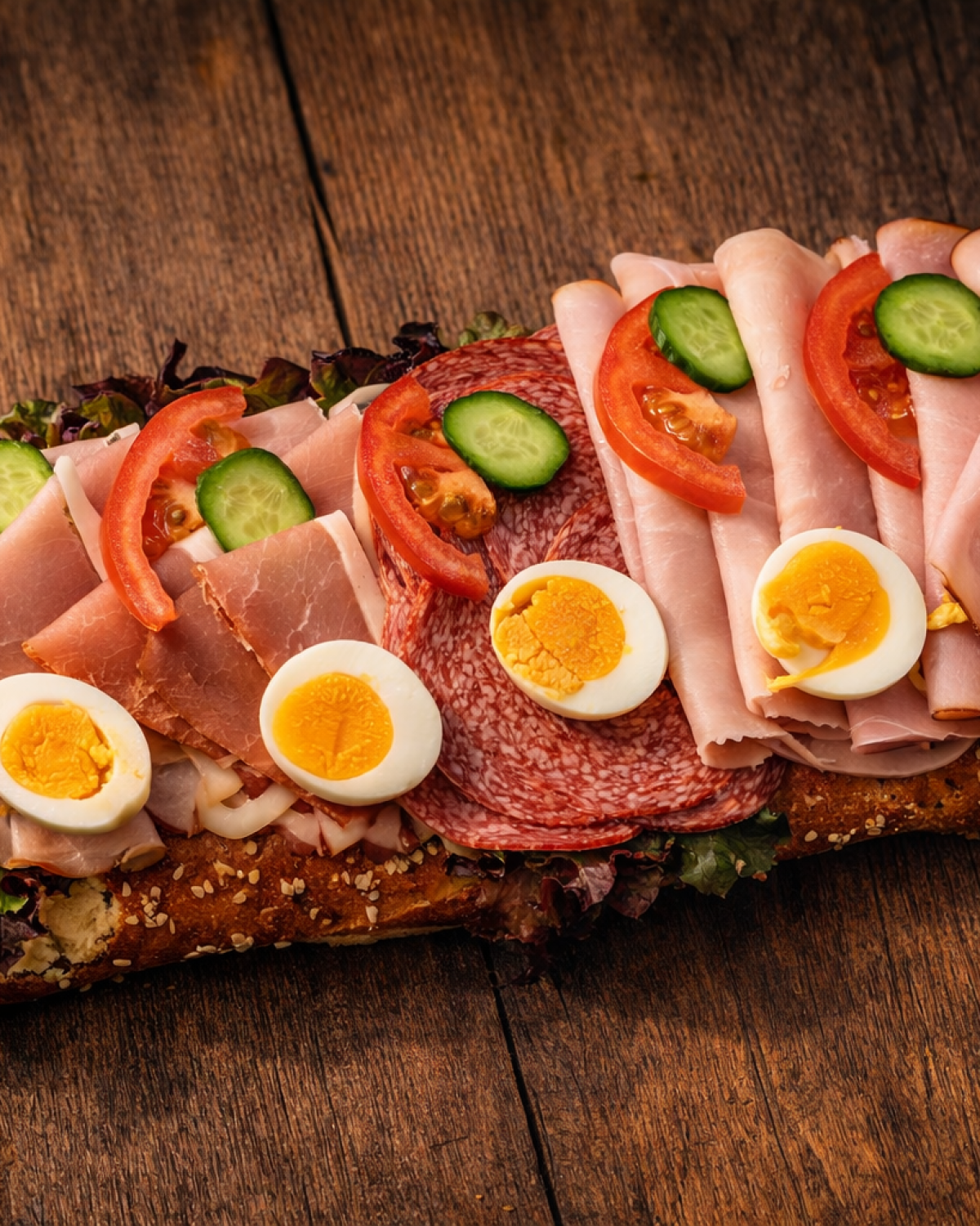 Schinken Baguette